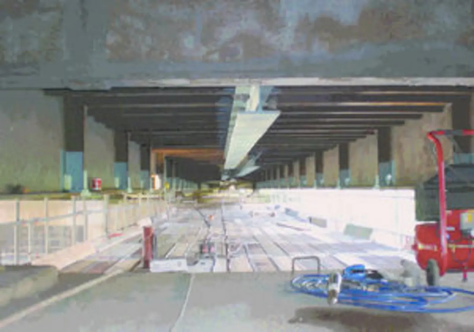 Road bridge in Munich